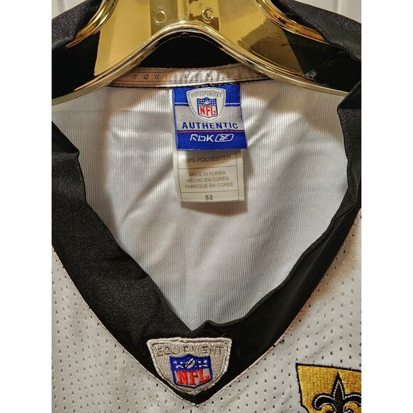 Drew Brees #9 New Orleans Saints White Jersey With Patch Mens XXL 52 New! - Picture 7 of 10